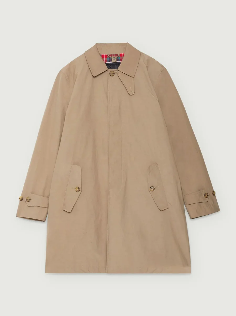 TRENCH G10 CON PATTA ANTIVENTO TAN