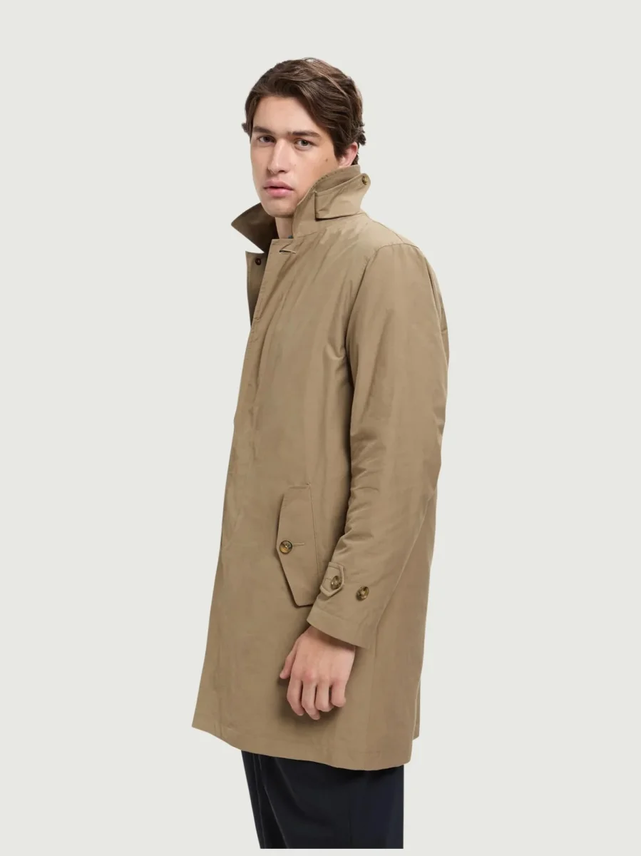 TRENCH G10 CON PATTA ANTIVENTO TAN - immagine 4