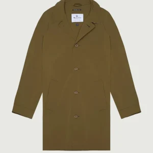 TRENCH IMPERMEABILE VERDE