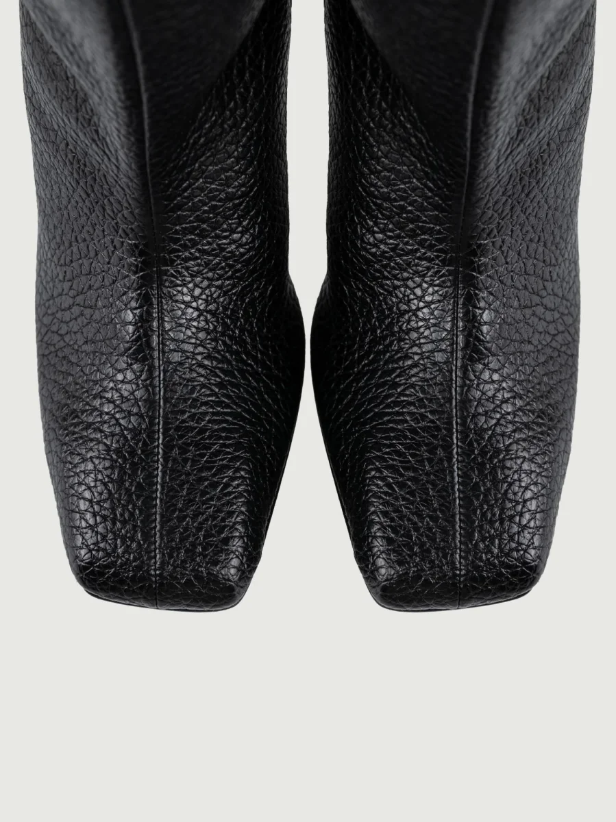 TRONCHETTO IN PELLE ECOLOGICA NERO - immagine 5