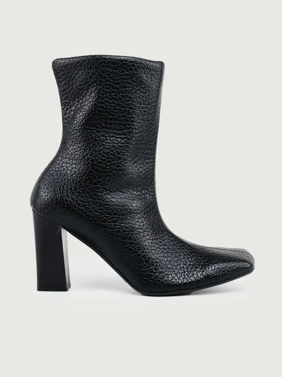 TRONCHETTO IN PELLE ECOLOGICA NERO