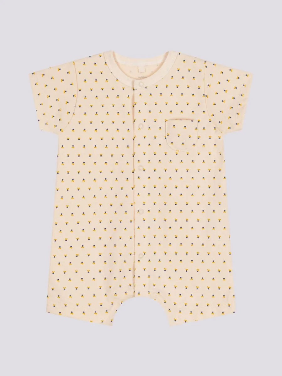 TUTINA CORTA BEBÈ IN JERSEY LEGGERO