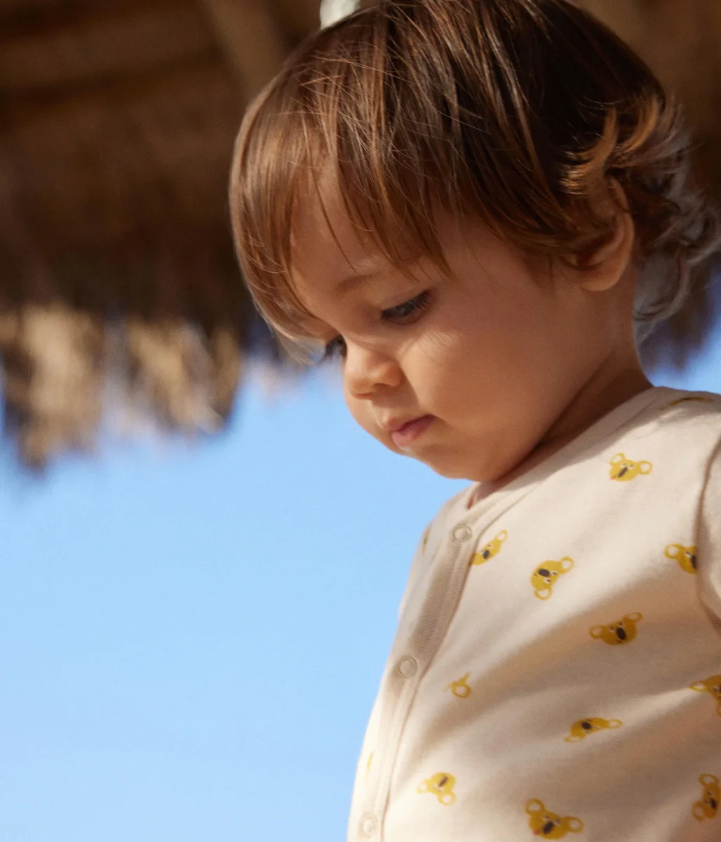 TUTINA CORTA KOALA BEBÈ IN COTONE - immagine 4