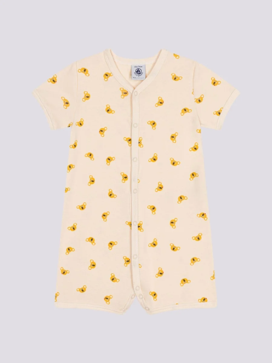 TUTINA CORTA KOALA BEBÈ IN COTONE