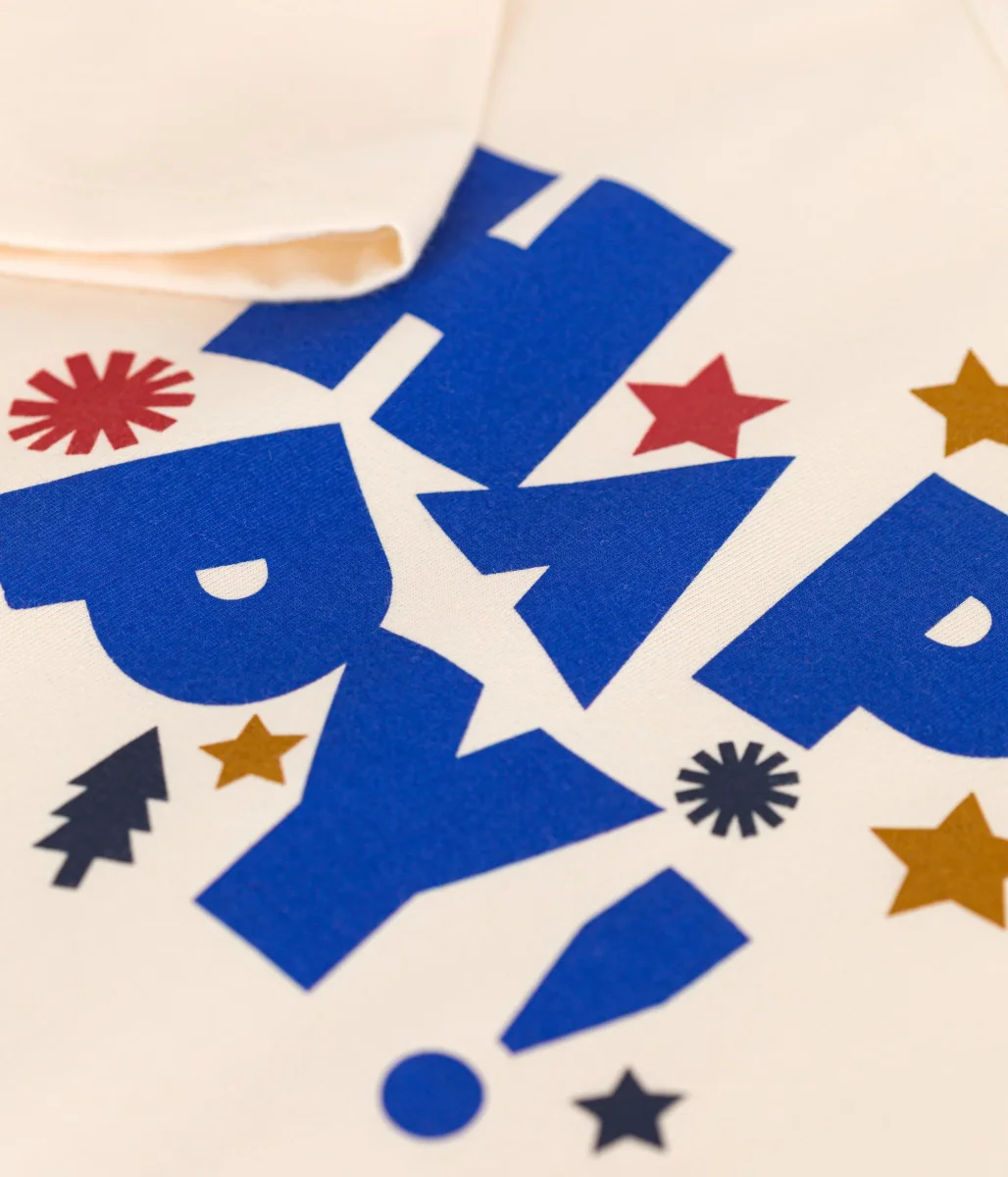 T SHIRT HAPPY A MANICA LUNGA - immagine 4