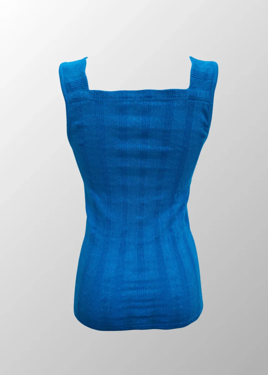 Top in Cotone lamé squadrato Lucia - immagine 7