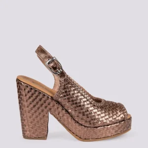 ZEPPA IN PELLE INTRECCIATA