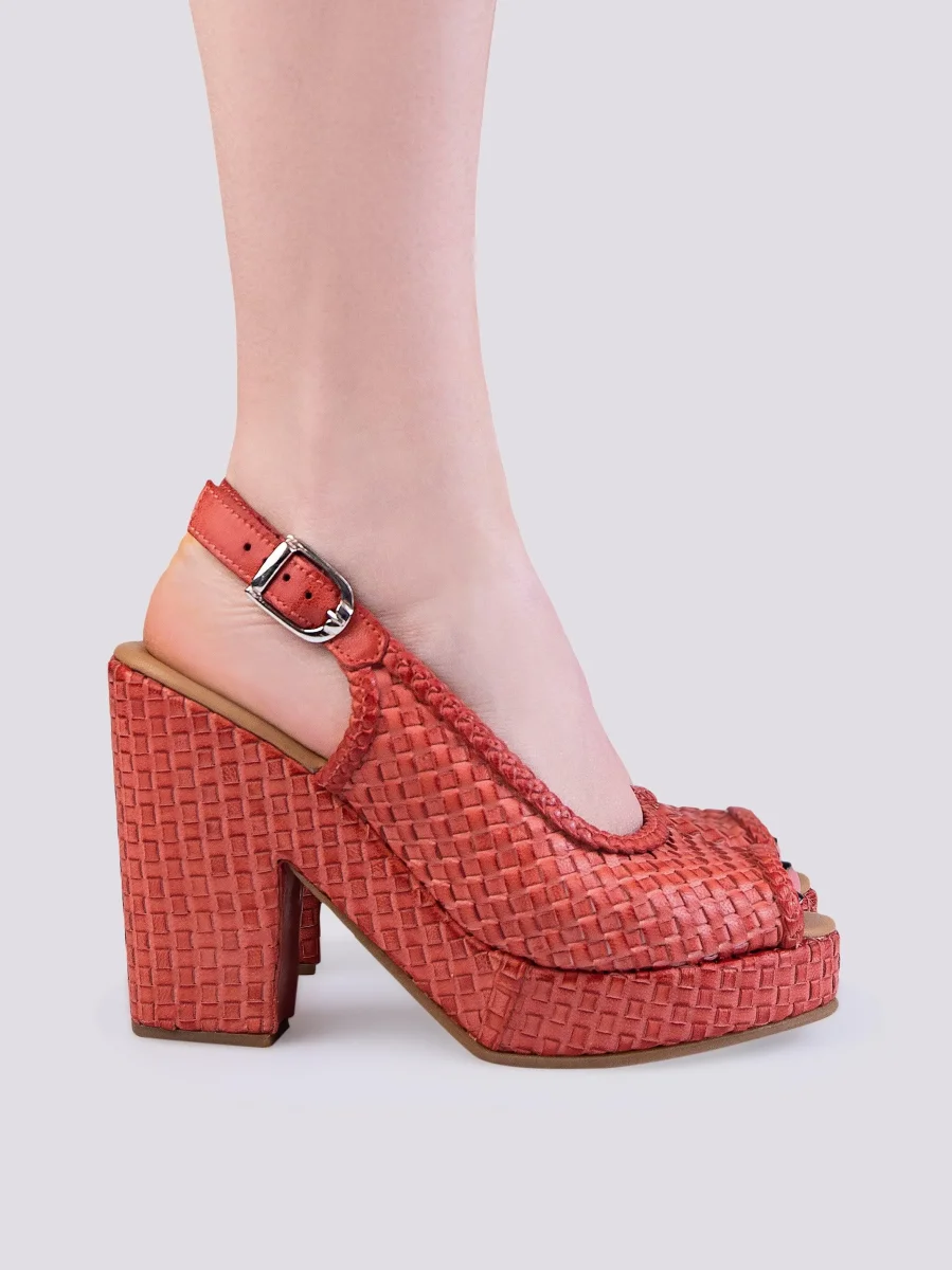 ZEPPA IN PELLE INTRECCIATA - immagine 3