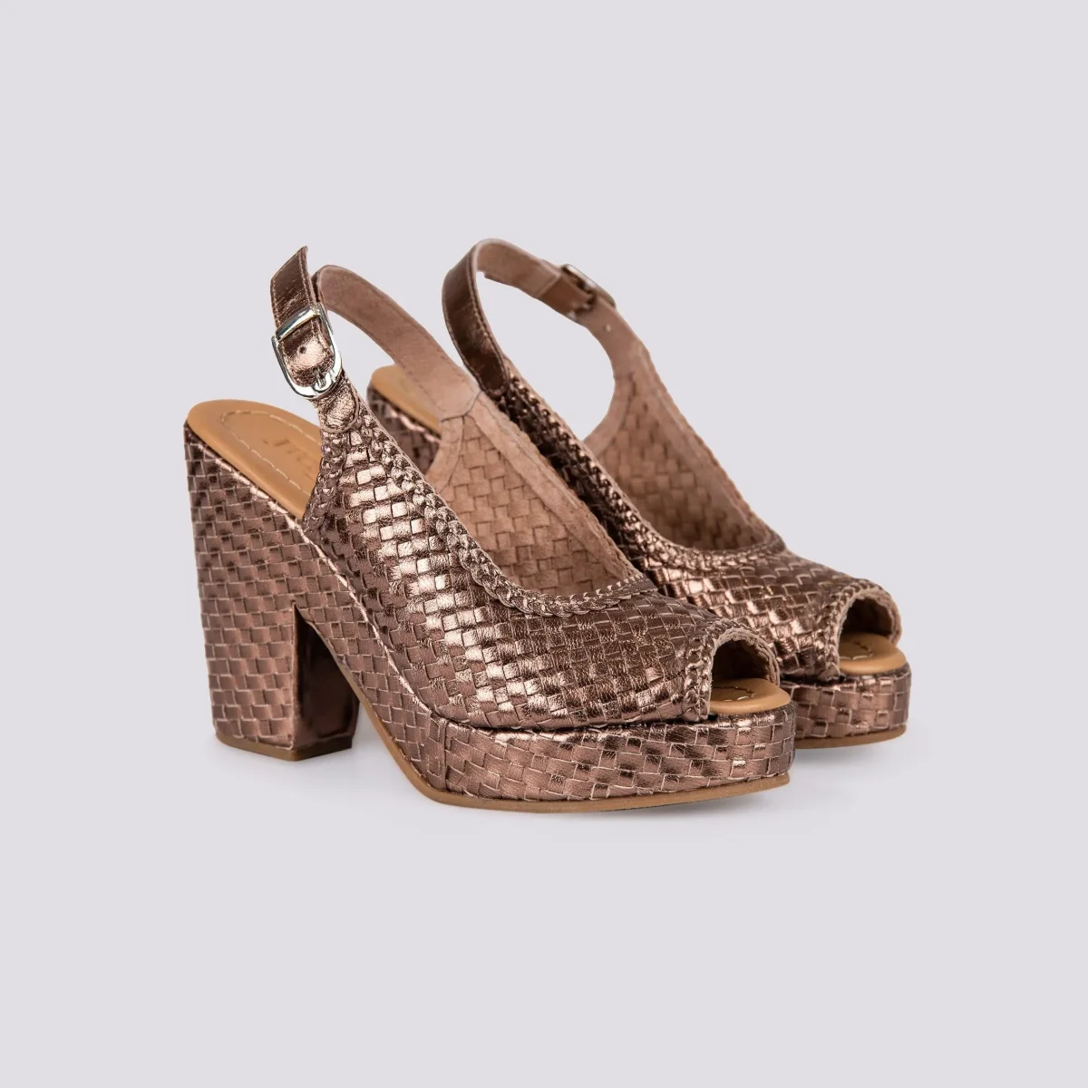 ZEPPA IN PELLE INTRECCIATA - immagine 4