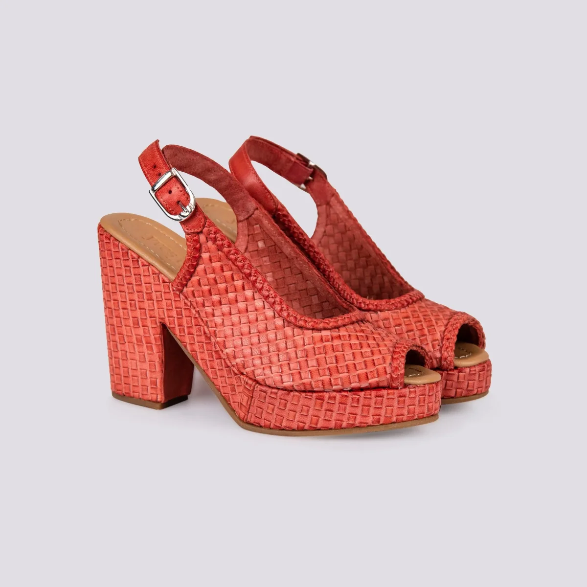 ZEPPA IN PELLE INTRECCIATA - immagine 4