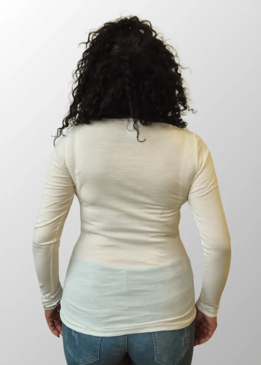 Maglia manica lunga in Lana Adele - immagine 7