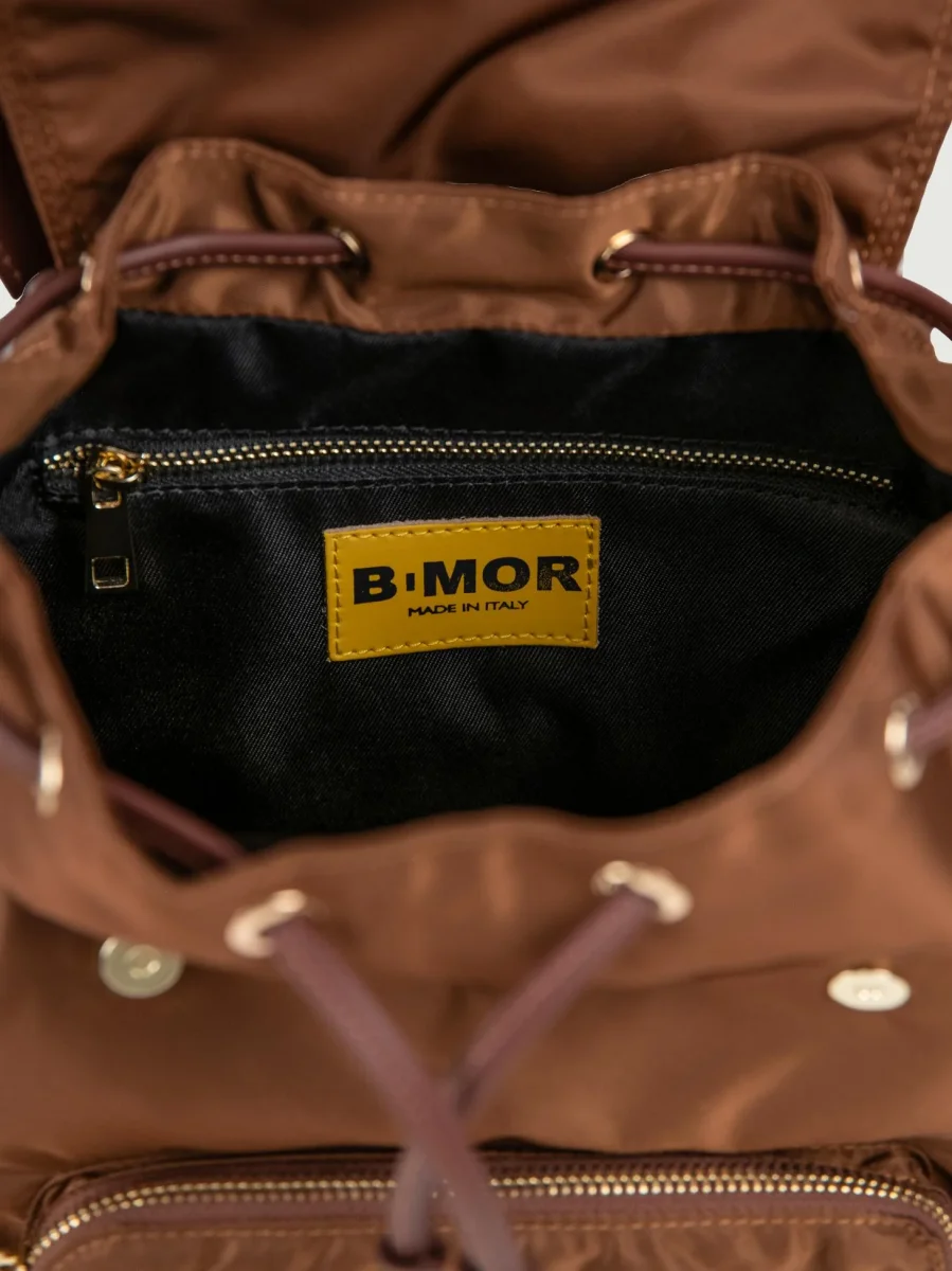 Zaino Zailon in tessuto Nylon marrone - immagine 7