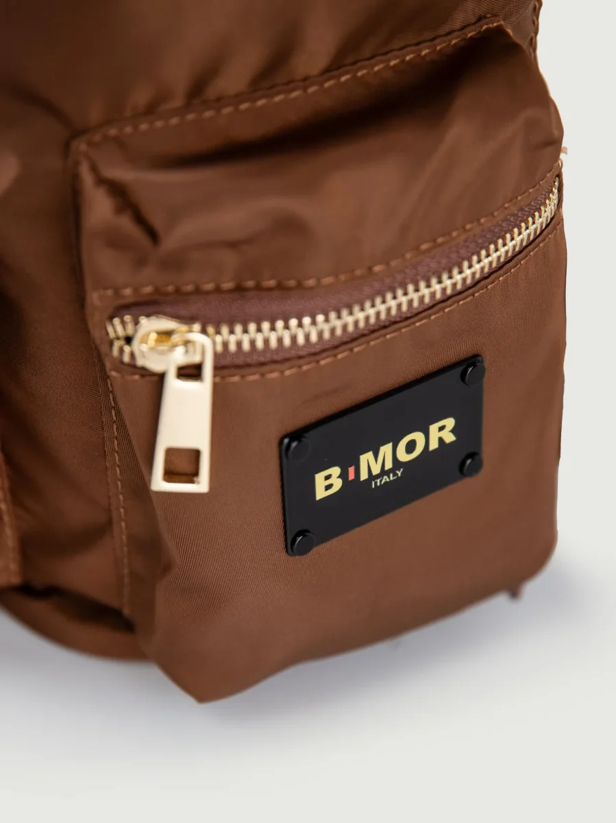 Zaino Zailon in tessuto Nylon marrone - immagine 5