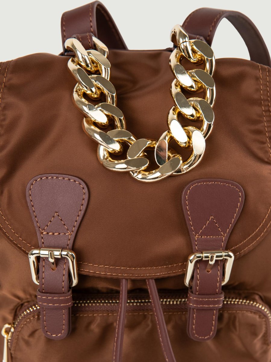 Zaino Zailon in tessuto Nylon marrone - immagine 6