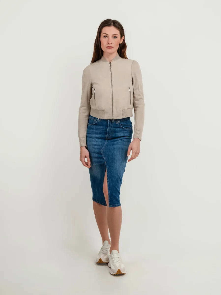 gonna MIDI 5 TASCHE IN DENIM