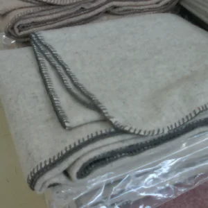 Plaid Giglio in pura lana