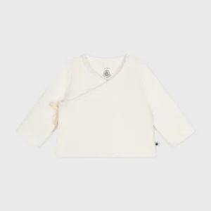 Scaldacuore bianco in tubique trapuntato e cotone