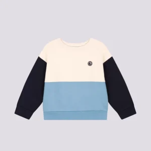 FELPA IN MOLLETON COLOR BLOCK BAMBINO