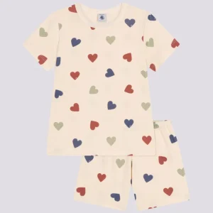 PIGIAMA SHORT FANTASIA A CUORI IN COTONE