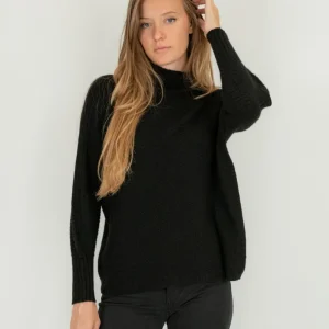 LUPETTO IN MAGLIA NERO