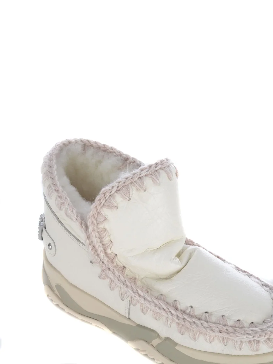 STIVALETTI ESKIMO TRAINER BIANCO - immagine 5