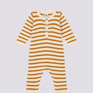 TUTINA A RIGHE IN TRICOT PER BEBÈ