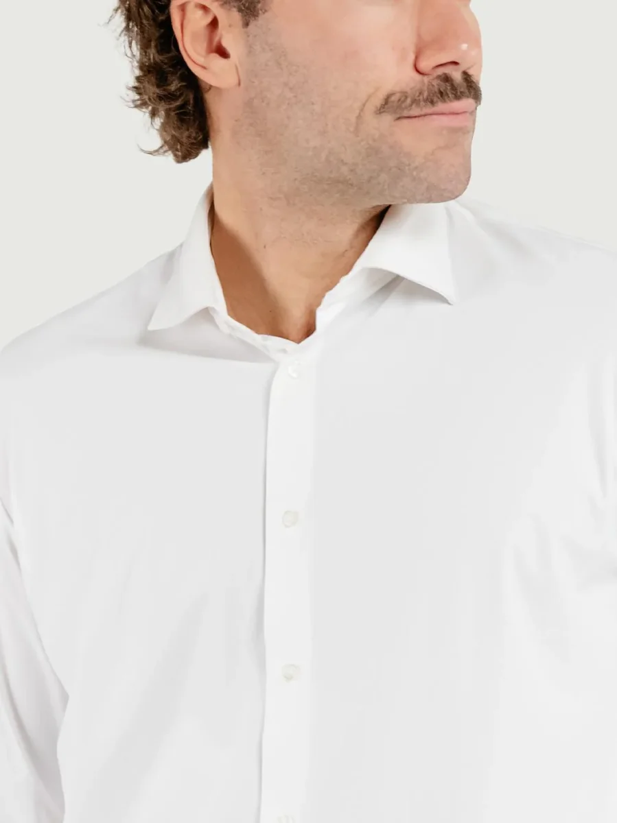 CAMICIA NO STIRO BIANCA - immagine 5