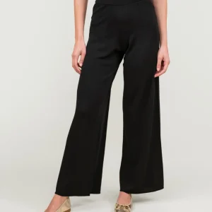 PANTALONE IN MAGLIA NERO
