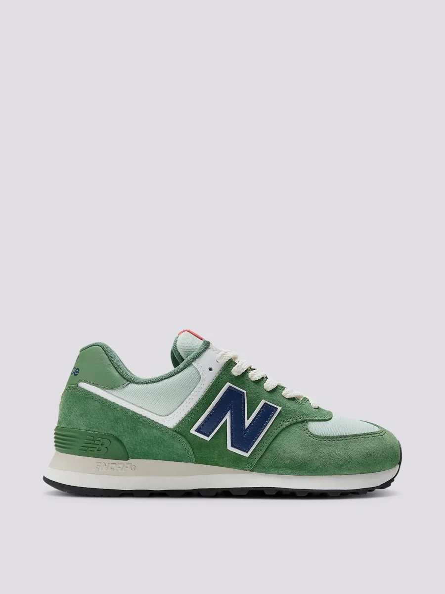 Sneaker 574 verde navy
