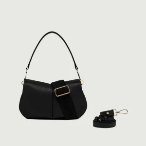 Borsa a spalla HELENA ROUND NERA