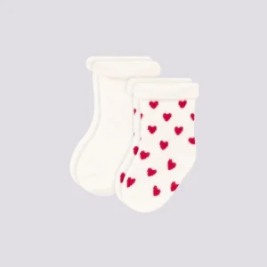 CONFEZIONE DA 2 PAIA DI CALZINI BEBÈ IN TRICOT