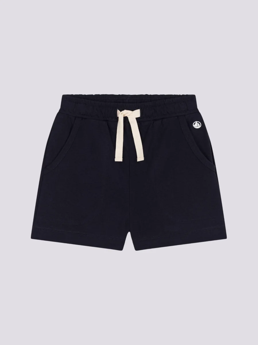 SHORTS IN COTONE BLU BAMBINI