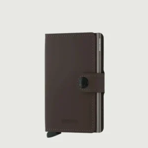 MINIWALLET MATTE TRUFFLE