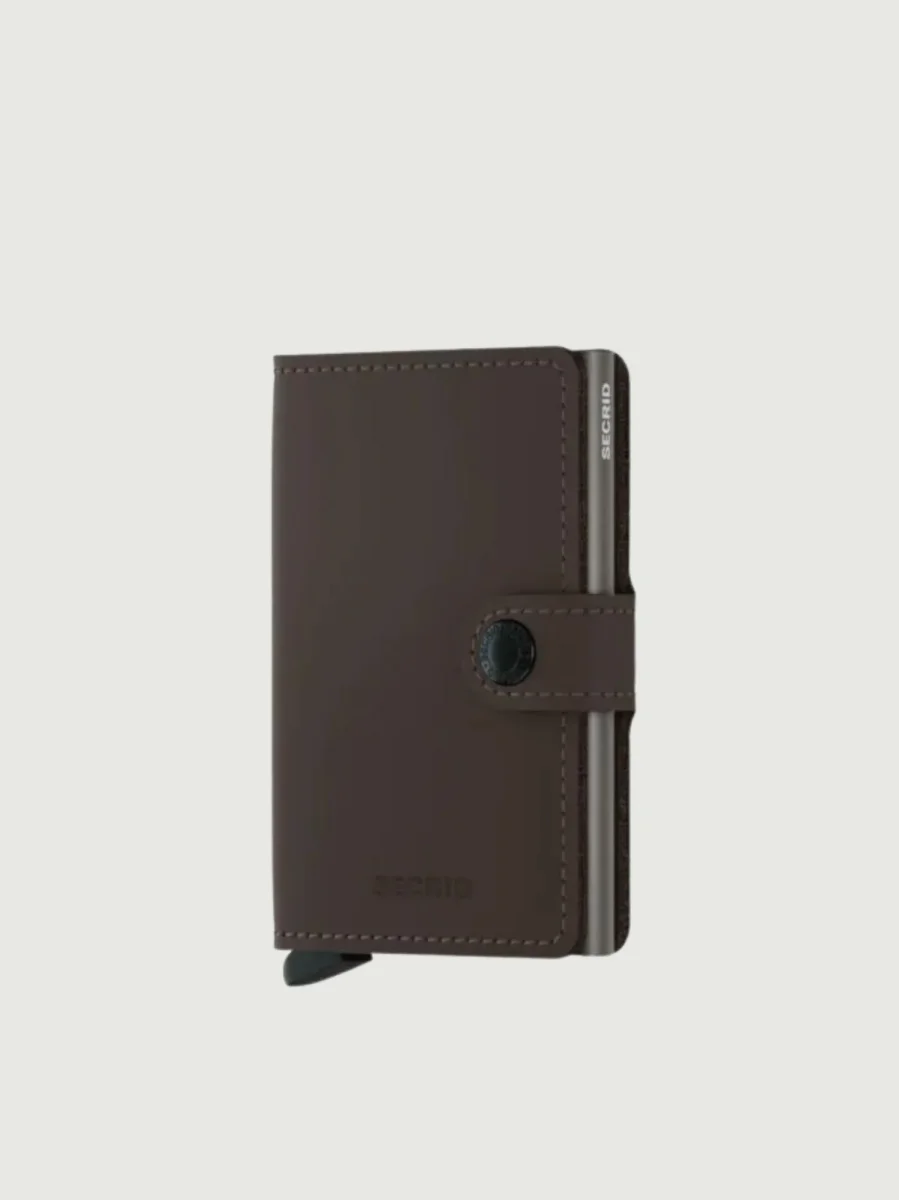 MINIWALLET MATTE TRUFFLE
