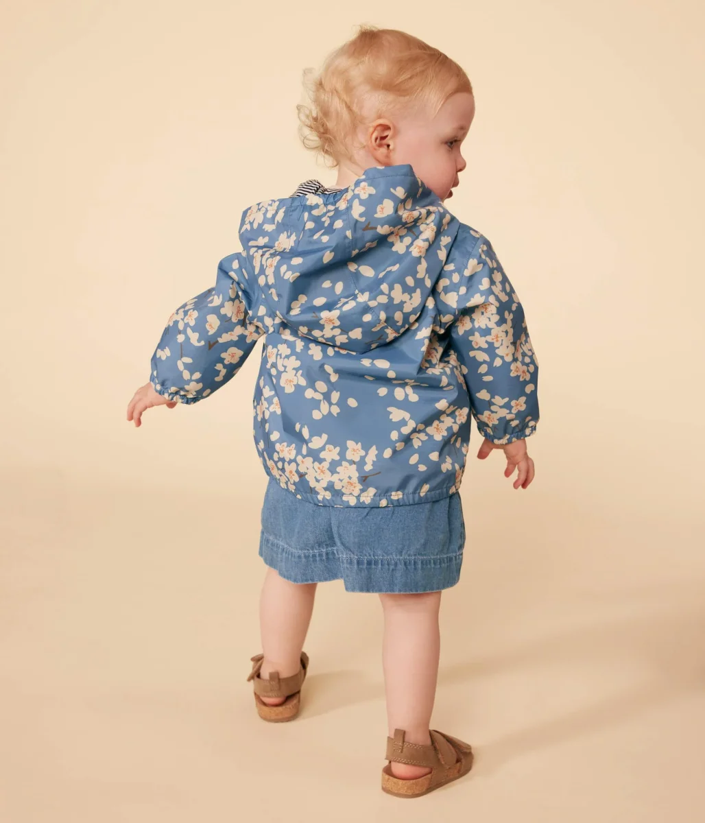 GIACCA ANTIVENTO FANTASIA fiori di ciliegio BEBÈ - immagine 5