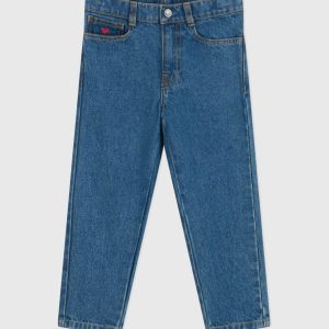 Pantaloni elasticizzati in denim