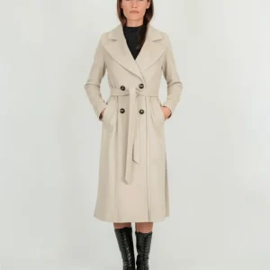 CAPPOTTO BEIGE DOPPIO SPACCO