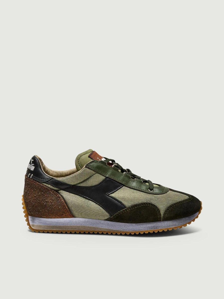 SNEAKER DIADORA EQUIPE DIRTY STONEWASH verde