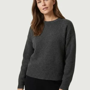 MAGLIA OVER 100% LANA ANTRACITE