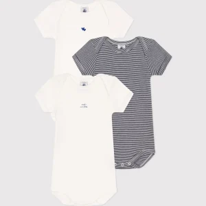 Confezione da 3 body a maniche corte in cotone neonato