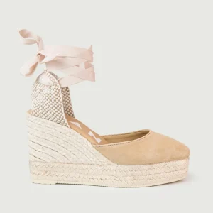 ESPADRILLAS ALTE SCAMOSCIATE CHAMPAGNE