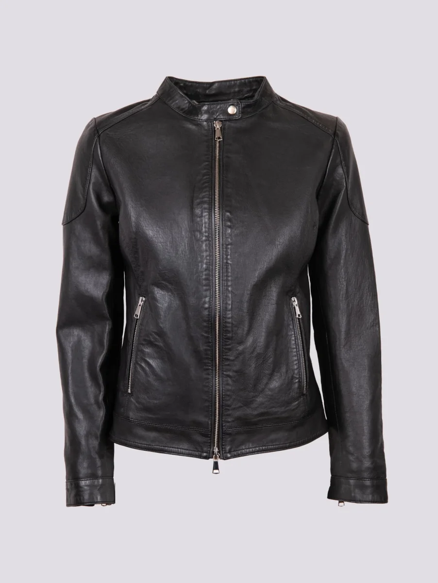 CHIODO FODERATOIN PELLE NERO - immagine 3