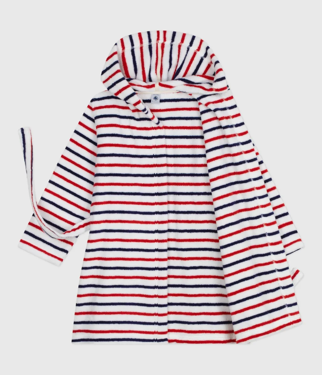 Accappatoio in spugna a righe - immagine 3