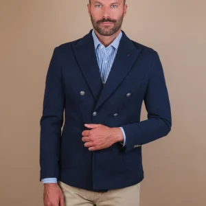 BLAZER DOPPIOPETTO IN MISTO COTONE BLI