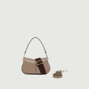Borsa spalla Helena Round color dove