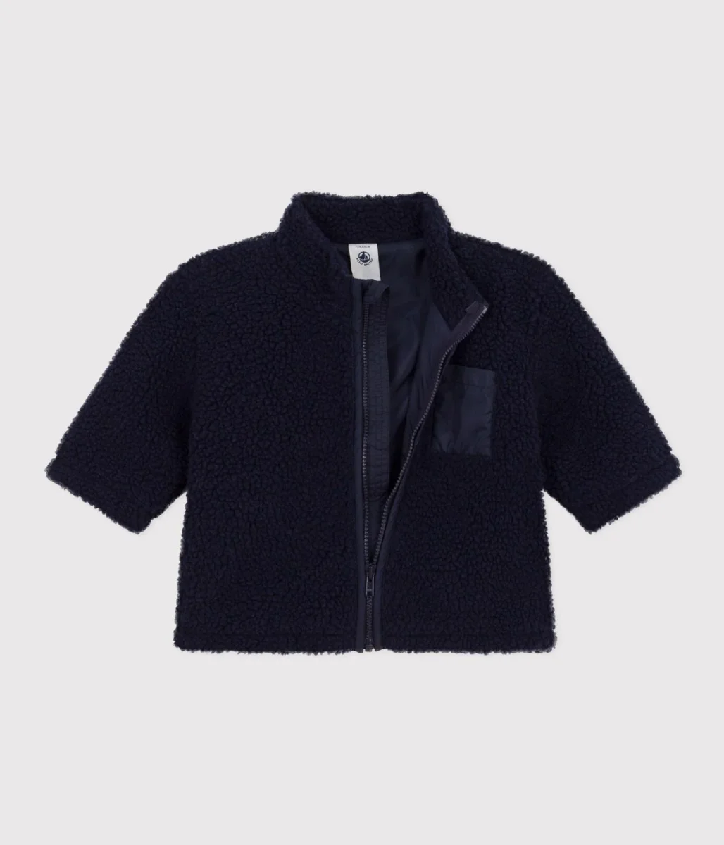 GIACCA IN SHERPA BLU - immagine 5