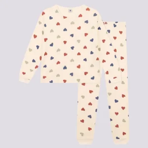 PIGIAMA MOTIVO A CUORE DONNA IN COTONE