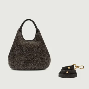 BORSA A SPALLA DUA DARK BROWN