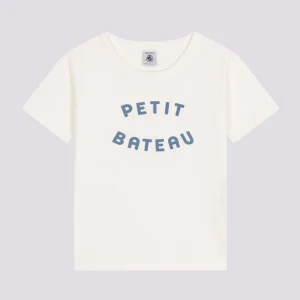 T-SHIRT BIANCA IN JERSEY LEGGERO BAMBINO