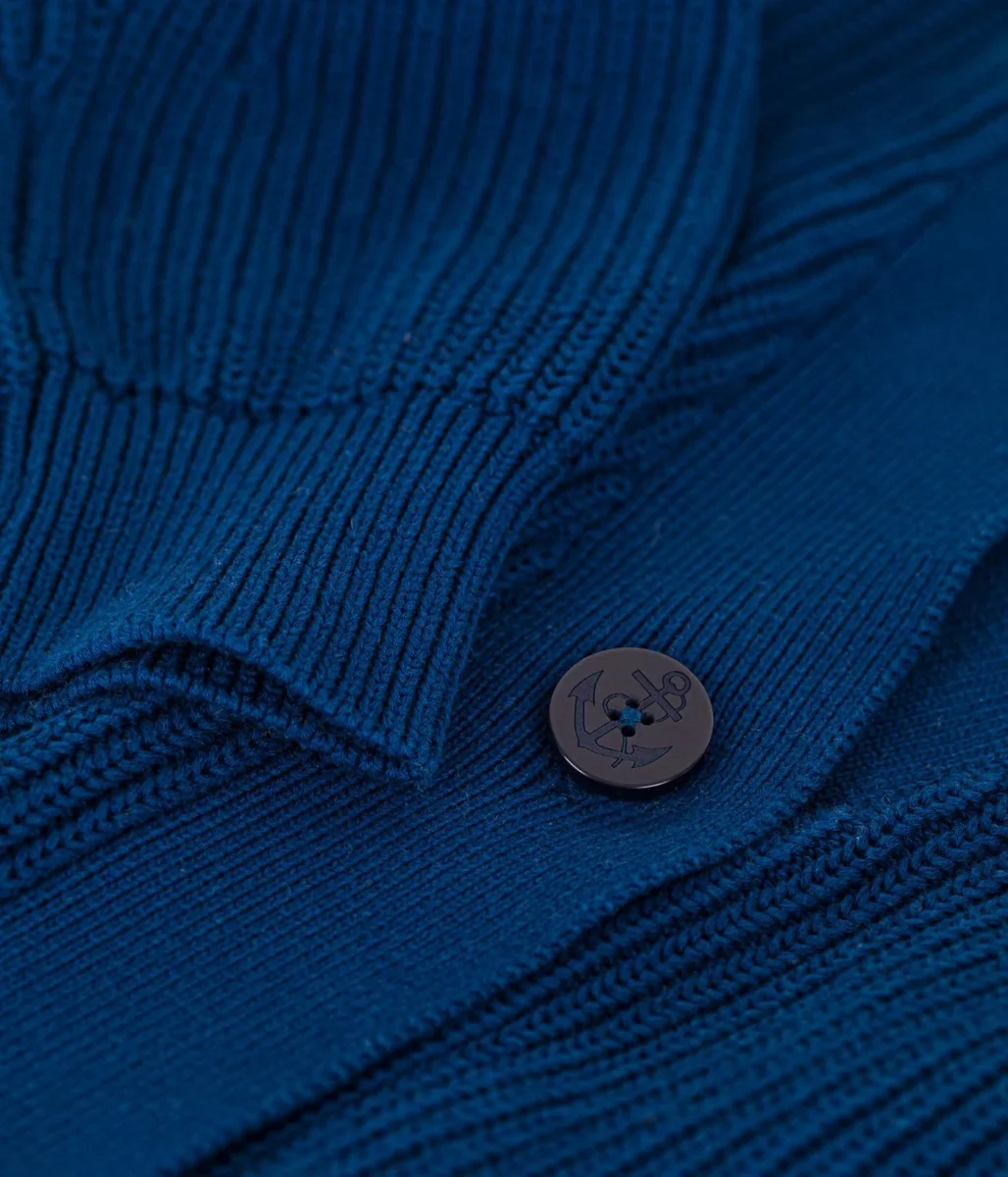 CARDIGAN A COSTA INGLESE IN COTONE DONNA - immagine 3